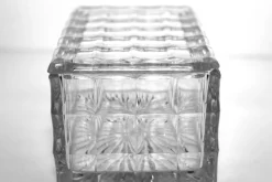 Pamono Butter Dish with 2 Trays by Eduard Wimmer-Wisgrill for Lobmeyr, 1930s, Set of 3><noscript><img width=