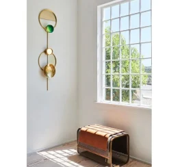 Sale Pamono Caballito Piccolo Bench in Leather and Fabric by Oscar Maschera