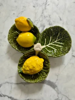 Pamono Cabbage Appetizer Dish in Slip, 1970> Serving Dishes