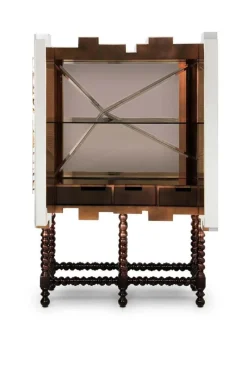 Best Pamono Cabinet with Hand-Painted Tiles