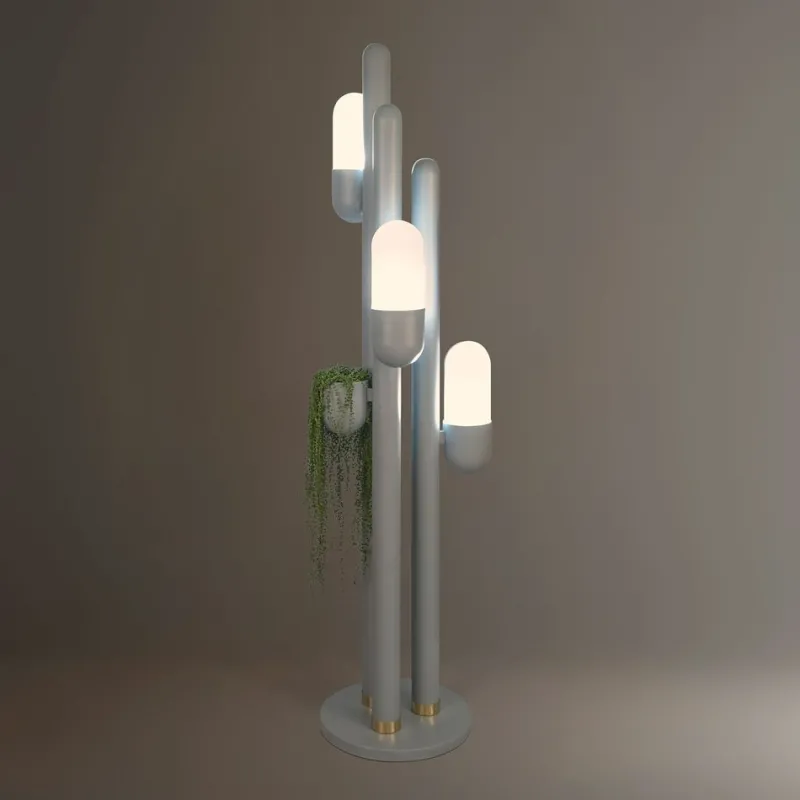 Pamono Cactus Floor Lamp by Creativemary> Floor Lamps