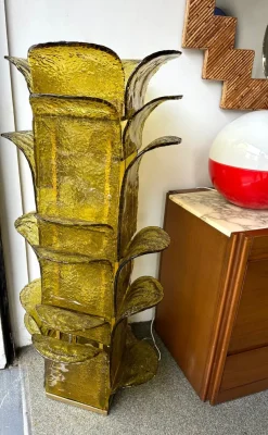Clearance Pamono Cactus Floor Lamp in Murano Glass by Carlo Nason for Mazzega, 1970s