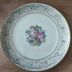 Pamono Cake Plate and Dessert Plate by Thomas Ivory Bavaria, 1970s, Set of 2> Serving Dishes