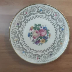 Pamono Cake Plate and Dessert Plate by Thomas Ivory Bavaria, 1970s, Set of 2> Serving Dishes