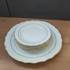 Clearance Pamono Cake Plate Set from Herend, 1950s, Set of 7
