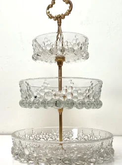 Pamono Cake Stand Etagère by Walther Glas, Germany, 1960s> Serving Dishes