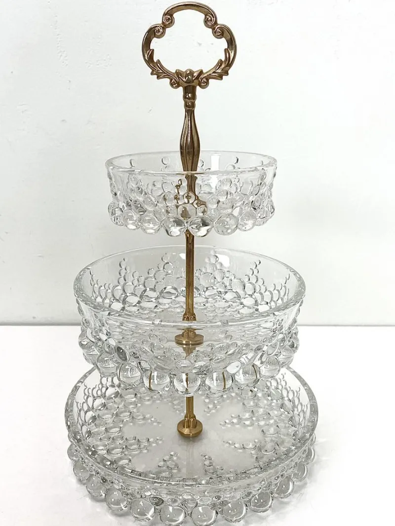 Pamono Cake Stand Etagère by Walther Glas, Germany, 1960s> Serving Dishes