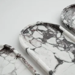 Pamono Calacatta Marble Oval Tray from Kiwano Concept> Tabletop|Trays