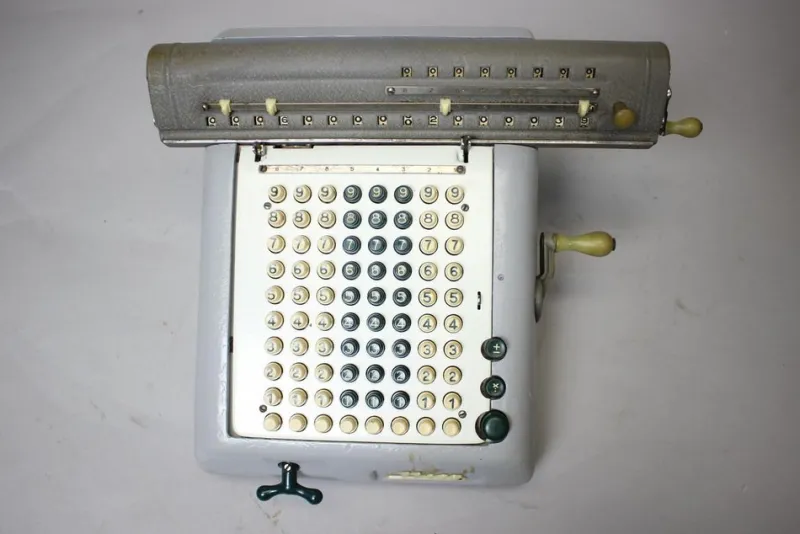 Pamono Calculator from Nisa, Czechoslovakia, 1958> Electronics