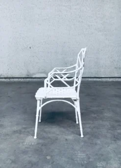 Online Pamono Calcutta Outdoor Armchair in Faux Bamboo by Hall Bradley for Brown Jordan, 1960s, Set of 4