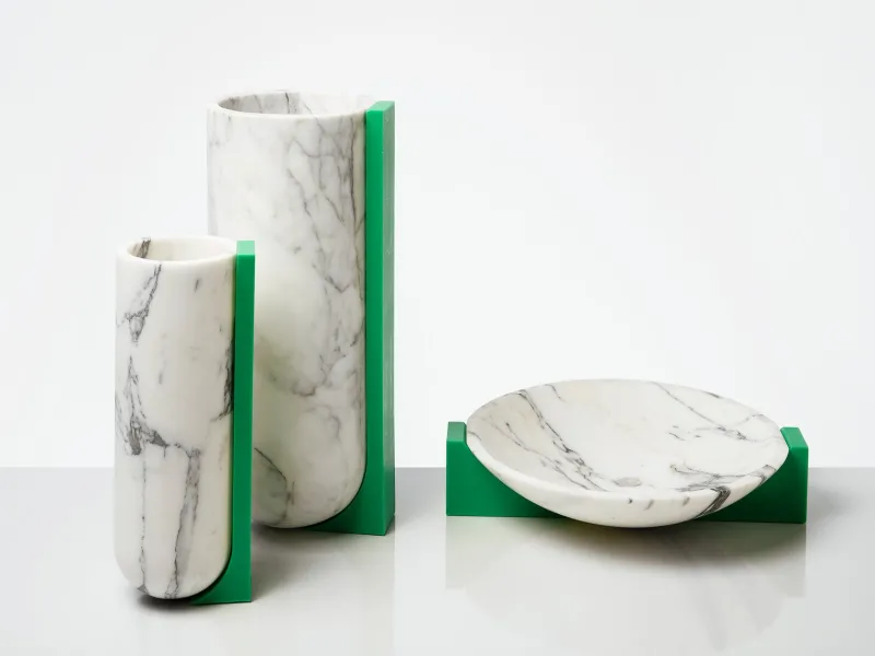 Online Pamono Cale Vases by Jasmina Celikovic for Ecal x Bloc studios, 2016, Set of 2