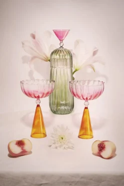 Sale Pamono Calypso Champagne Set by Serena Confalonieri, Set of 2