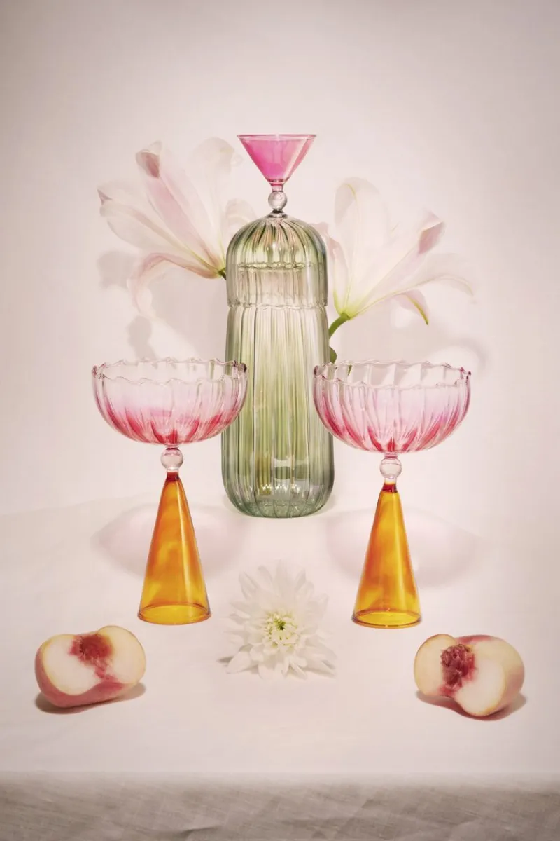 Sale Pamono Calypso Champagne Set by Serena Confalonieri, Set of 2