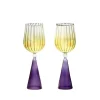 Clearance Pamono Calypso White Wine Glasses by Serena Confalonieri, Set of 2