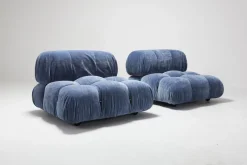 Pamono Camaleonda Lounge Chairs by Mario Bellini for B&B Italia / C&B Italia, Set of 2><noscript><img width=