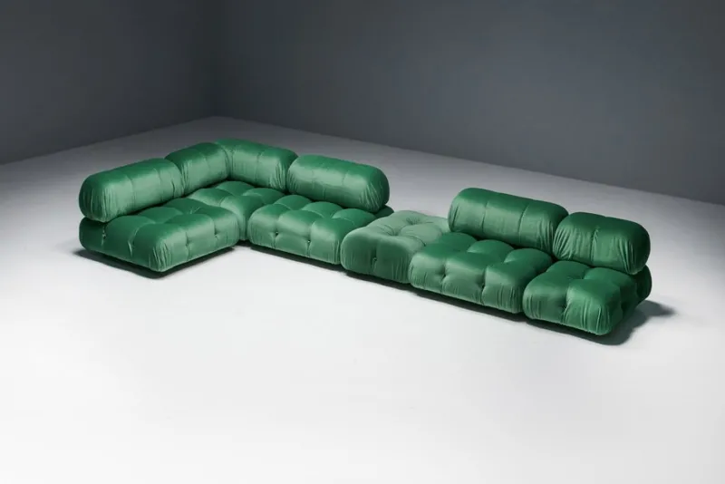 Outlet Pamono Camaleonda Sofa by Mario Bellini for B&B Italia, Italy, 1970s, Set of 6