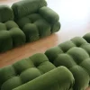 Clearance Pamono Camaleonda Sofa in Green by Mario Bellini for C&B Italia, 1972, Set of 5