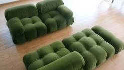 Clearance Pamono Camaleonda Sofa in Green by Mario Bellini for C&B Italia, 1972, Set of 5