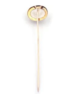 Pamono Cameo Biscuit Porcelain Tie Pin><noscript><img width=