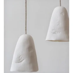New Pamono Campanula Pendant Lamp in Porcelain by Frau Caze