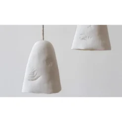 New Pamono Campanula Pendant Lamp in Porcelain by Frau Caze