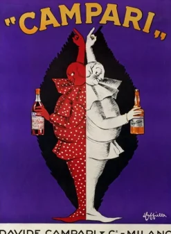Hot Pamono Campari Poster by Leonetto Cappiello, 1950s