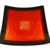 Best Pamono Campielo Q25 Black and Red Murano Glass Centrepiece by Stefano Birello for VeVe Glass, 2019