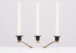 Pamono Candleholder by Walter Bosse for Richard Rohac, Austria, 1960s><noscript><img width=