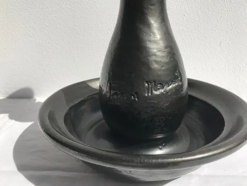 Pamono Candleholder in Ceramic by Jean Marais> Candleholders