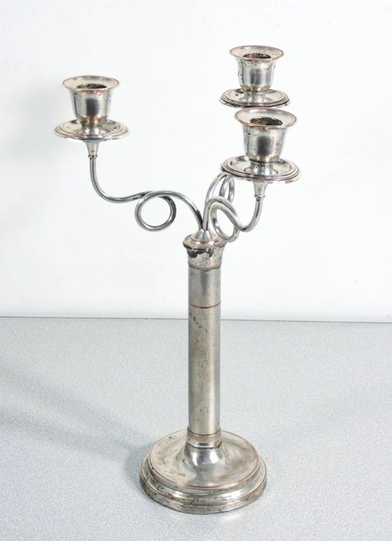 Best Pamono Candlesticks from Sheffield, France, 1800, Set of 2