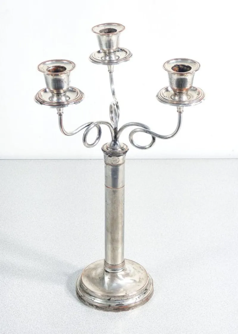 Best Pamono Candlesticks from Sheffield, France, 1800, Set of 2