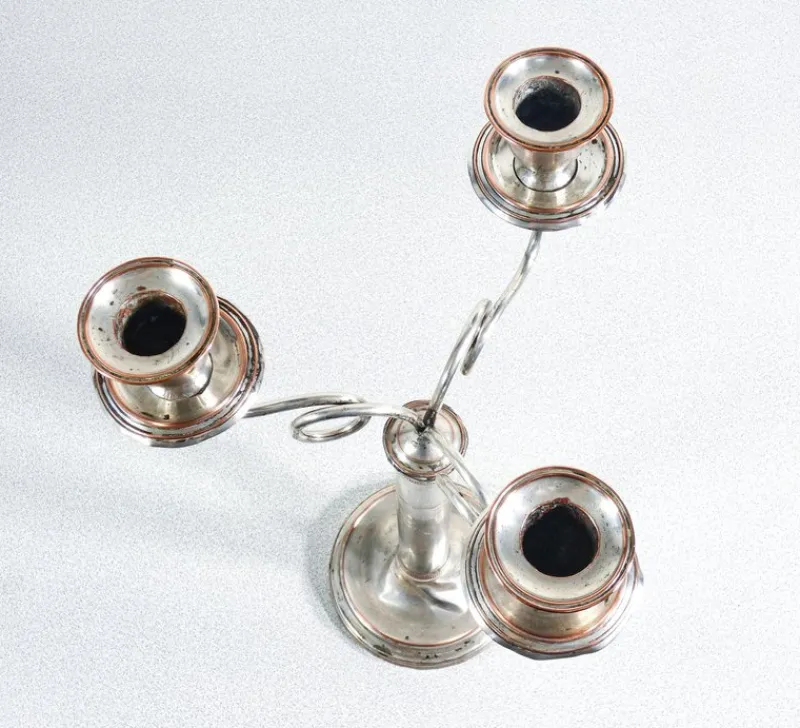 Best Pamono Candlesticks from Sheffield, France, 1800, Set of 2