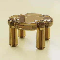 Pamono Candy Round Coffee Table by Luis Gimeno><noscript><img width=