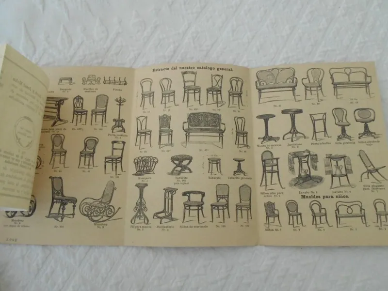 Clearance Pamono Caned Bistro Children's Chair by J.J. Kohn, 1900s