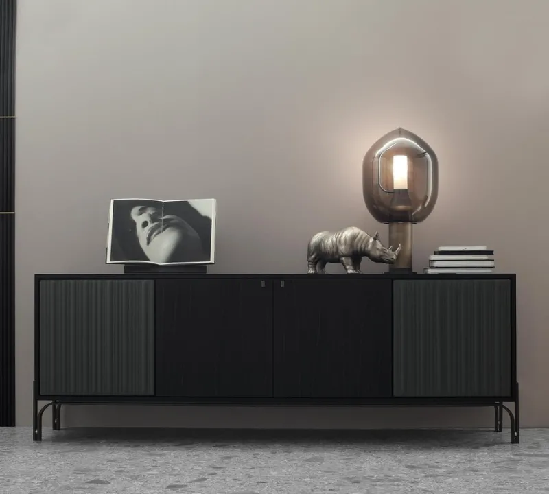 Pamono Canette Dresser with Four Doors by Morica Design> Storage