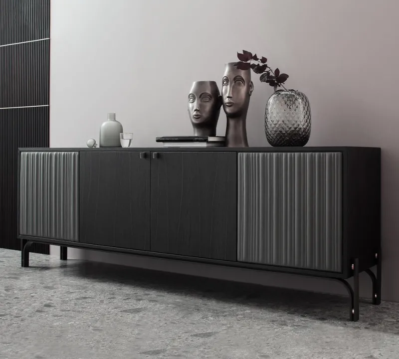 Pamono Canette Dresser with Four Doors by Morica Design> Storage