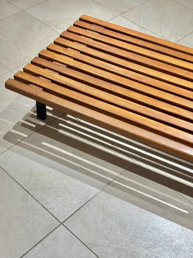 Pamono Cansado Bench by Charlotte Perriand, 1954> Benches
