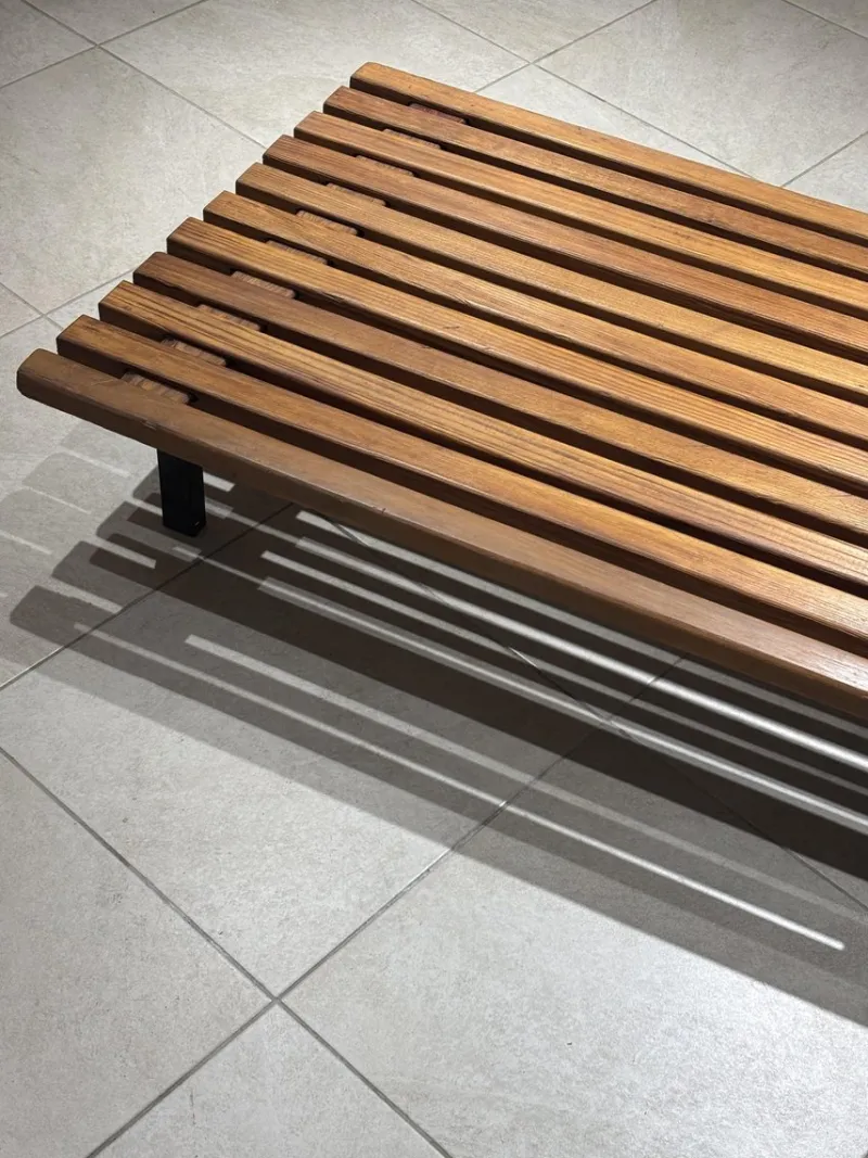 Pamono Cansado Bench by Charlotte Perriand, 1954> Benches