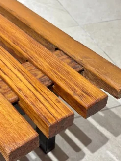 Pamono Cansado Bench by Charlotte Perriand, 1954><noscript><img width=