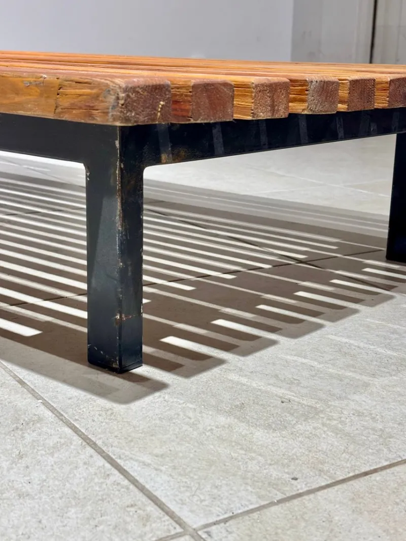 Pamono Cansado Bench by Charlotte Perriand, 1954> Benches