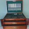 Pamono Canteen of Cutlery from Elkington & Co, 1925, Set of 178> Cutlery & Serving Utensils