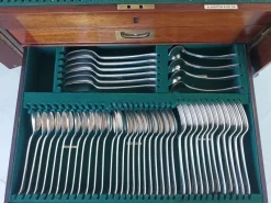 Pamono Canteen of Cutlery from Elkington & Co, 1925, Set of 178><noscript><img width=