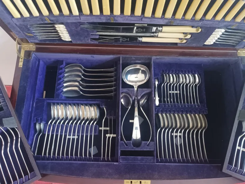 New Pamono Canteen of Cutlery from Lewis Rose & Co., 1930s, Set of 117