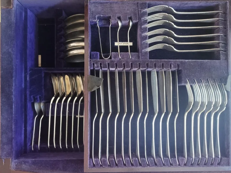 New Pamono Canteen of Cutlery from Lewis Rose & Co., 1930s, Set of 117