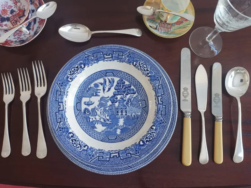 New Pamono Canteen of Cutlery from Lewis Rose & Co., 1930s, Set of 117