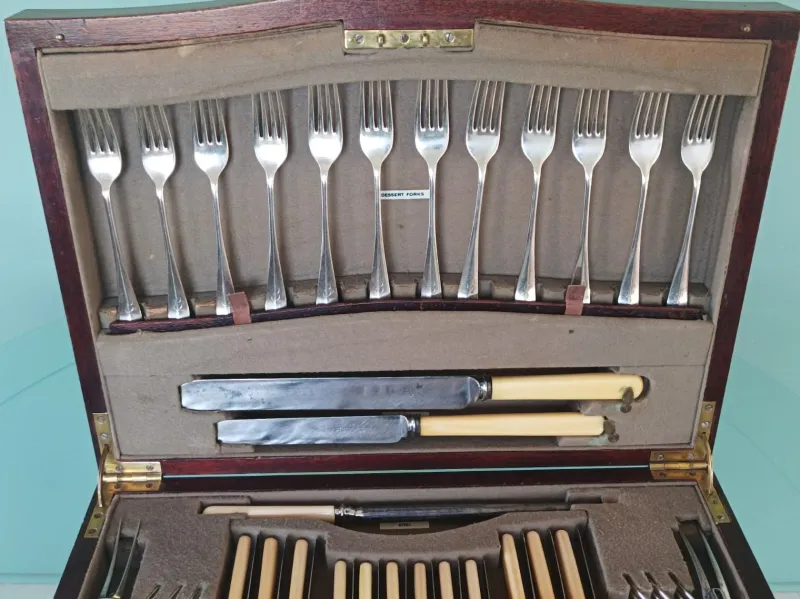 Clearance Pamono Canteen of Cutlery from Sharman D Neill Ltd, 1920s, Set of 104