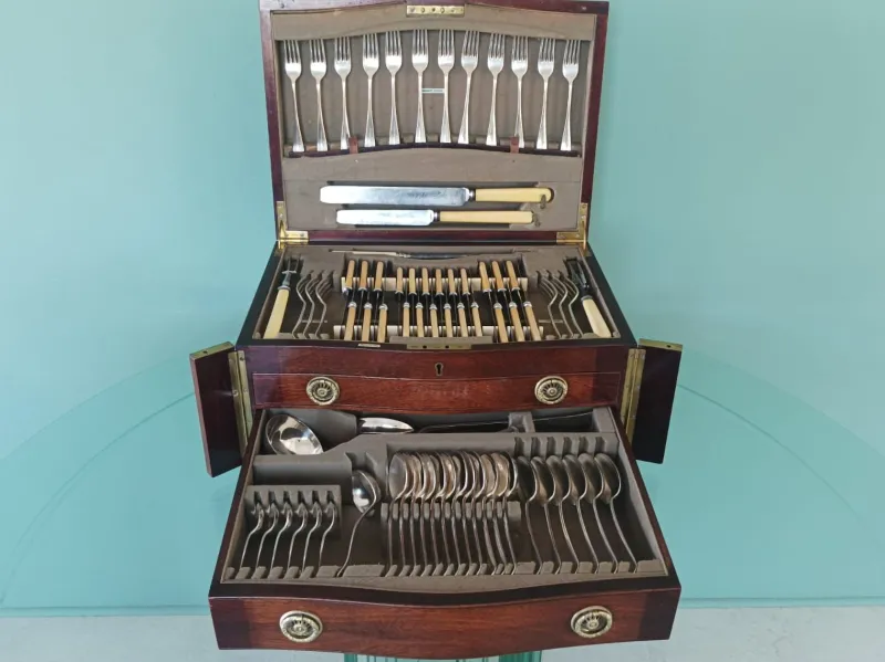 Clearance Pamono Canteen of Cutlery from Sharman D Neill Ltd, 1920s, Set of 104