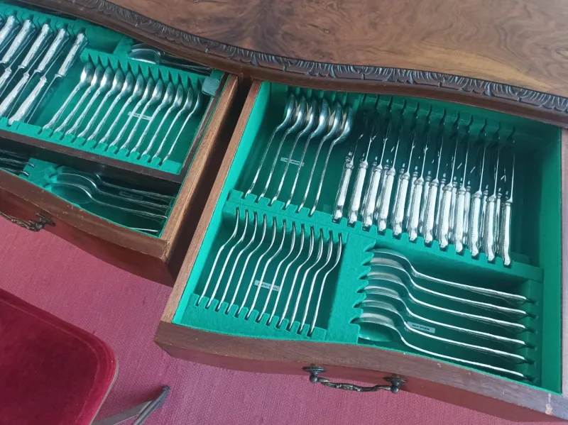 Pamono Canteen of Cutlery from Webber & Hill, 1930s, Set of 157