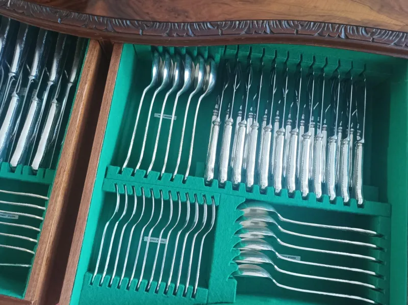 Pamono Canteen of Cutlery from Webber & Hill, 1930s, Set of 157