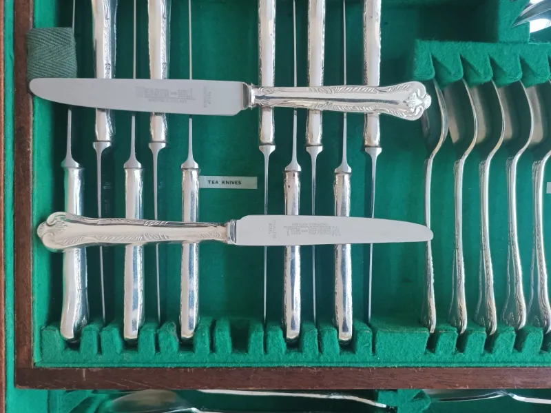 Pamono Canteen of Cutlery from Webber & Hill, 1930s, Set of 157